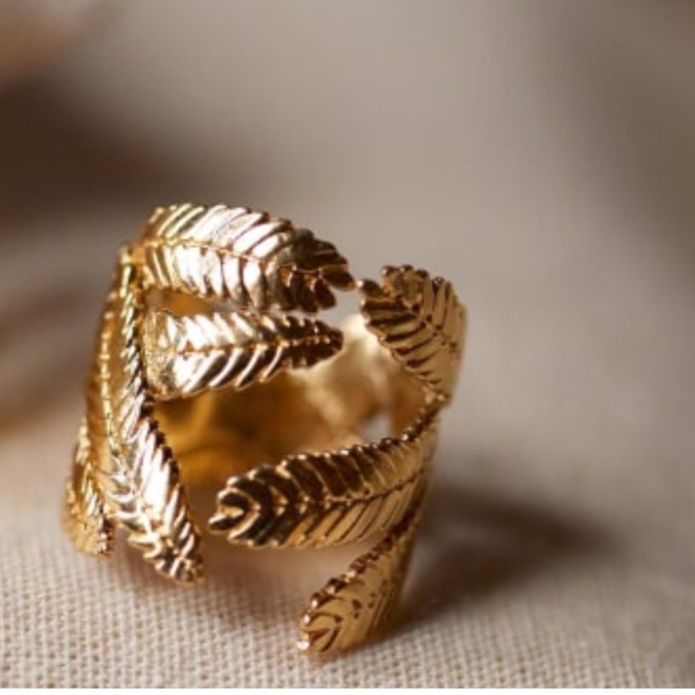 Sezane gold Mona Ring